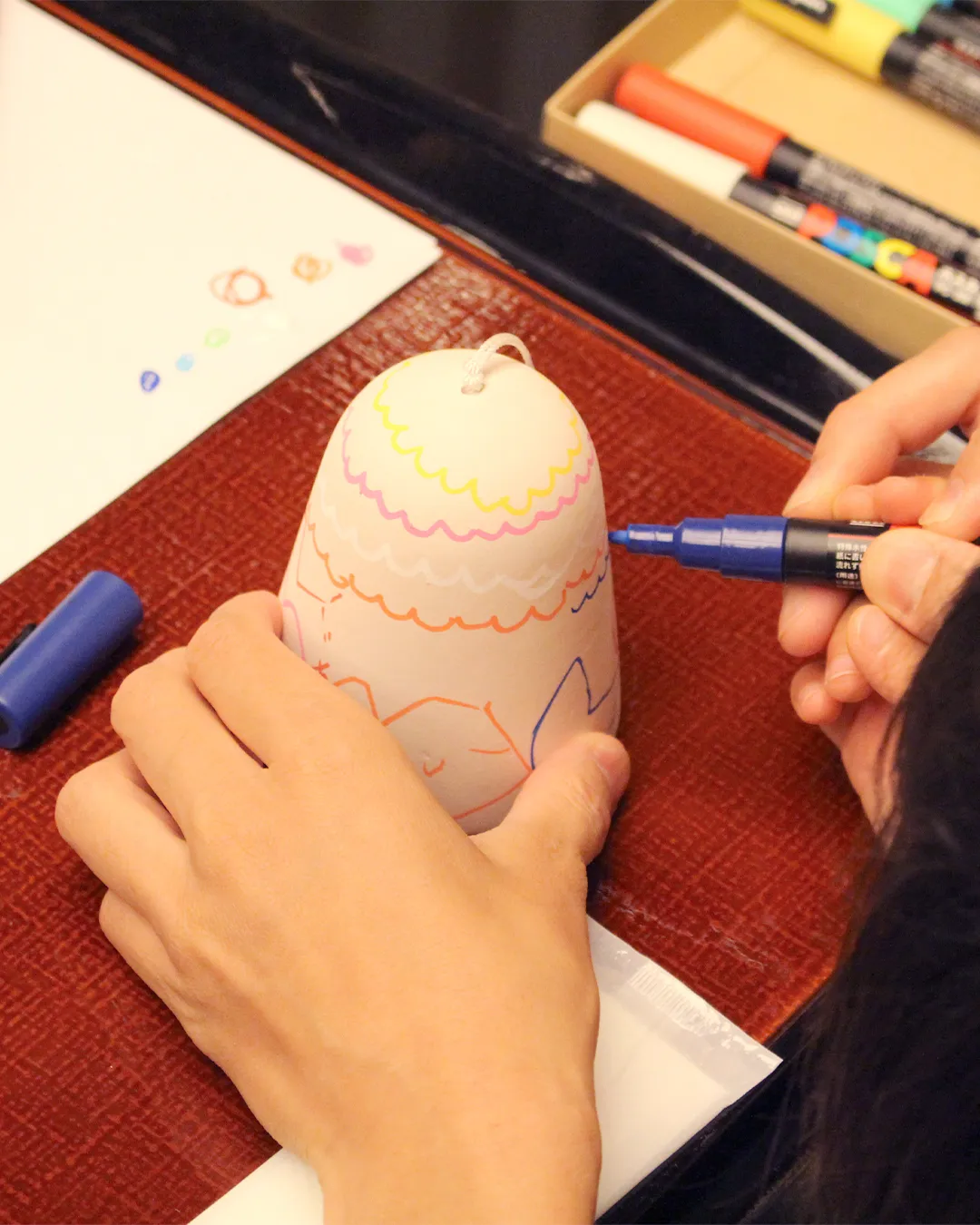 風鈴絵付け体験