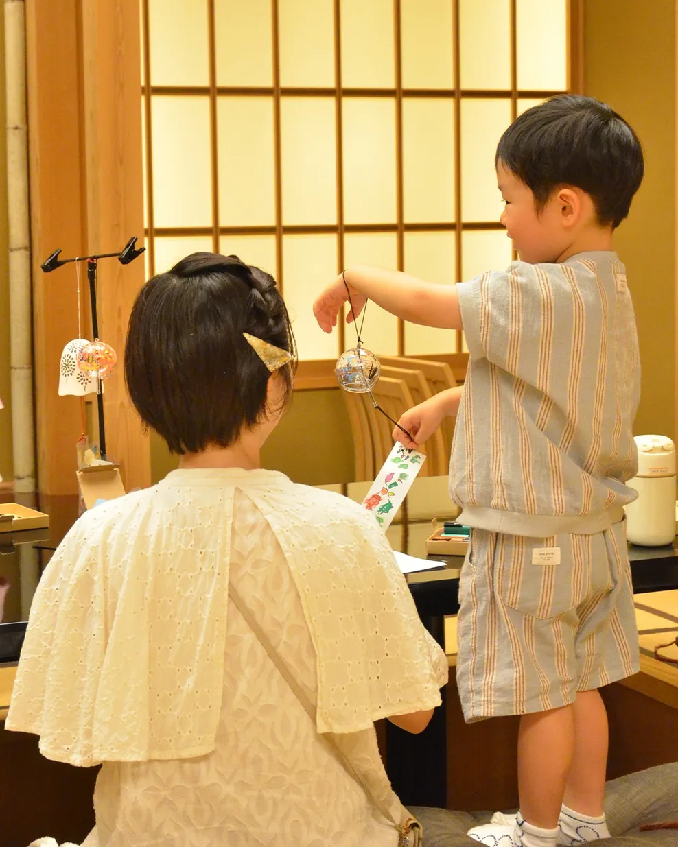 風鈴の音色で、夏の思い出作り🎐
