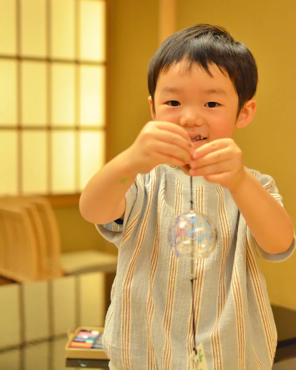 風鈴の音色で、夏の思い出作り🎐