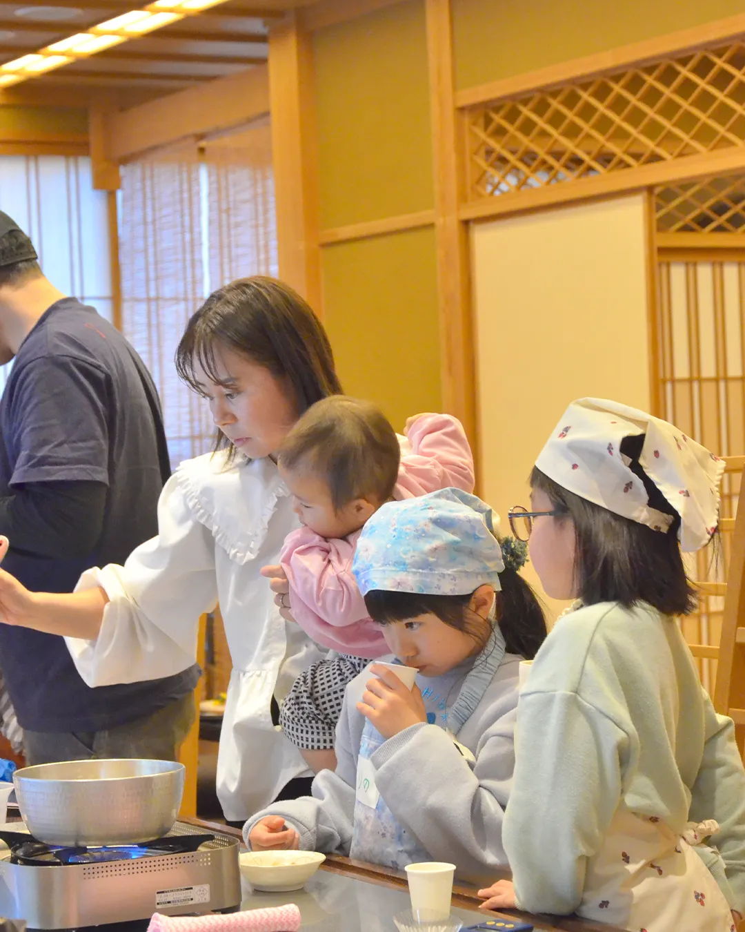 おやこクッキング開催🌸