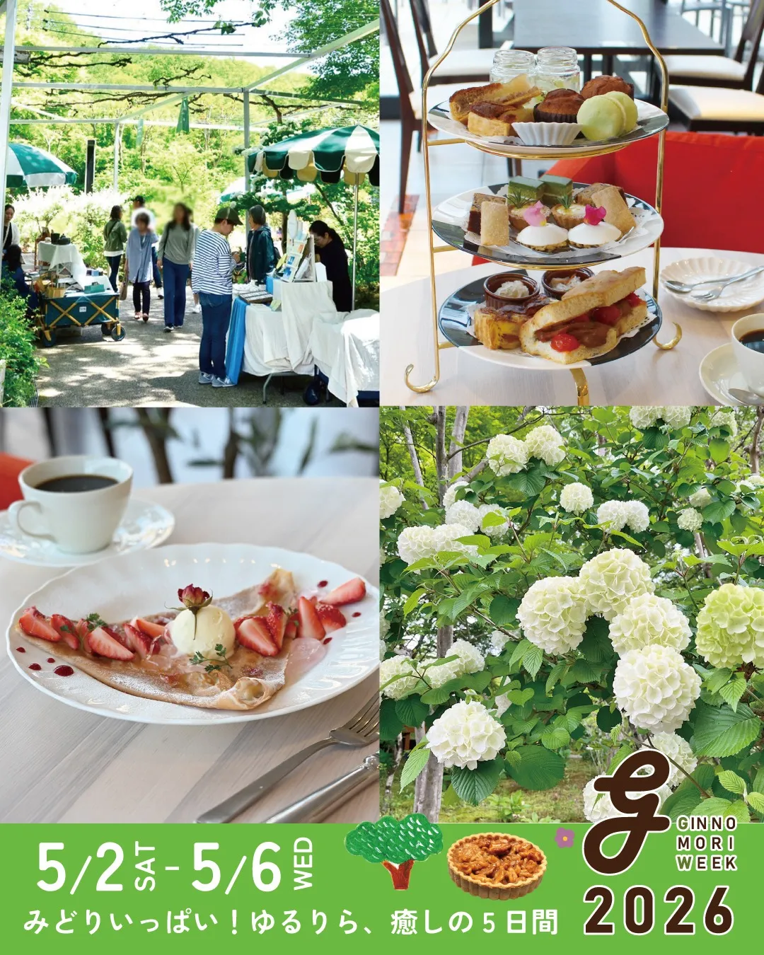 ゆるりら、癒しの5日間🌳