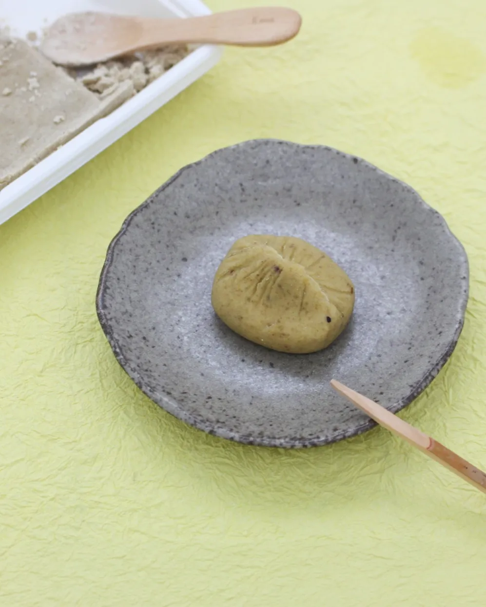 どんぐり祭で体験!栗きんとん絞り🌰